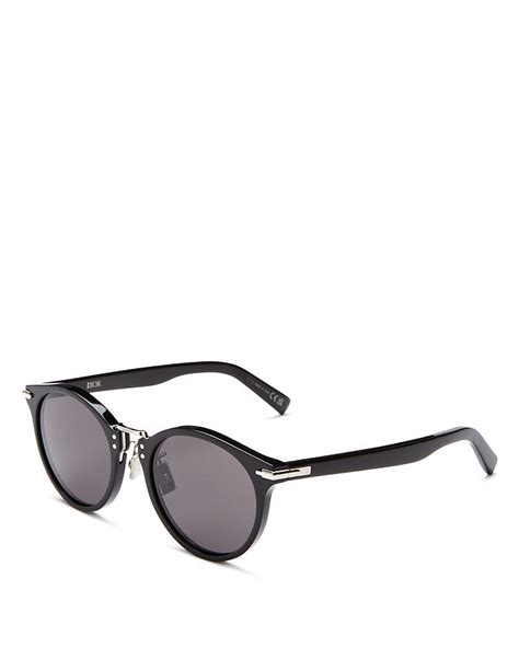 Dior BlackSuit R4U Round Sunglasses 